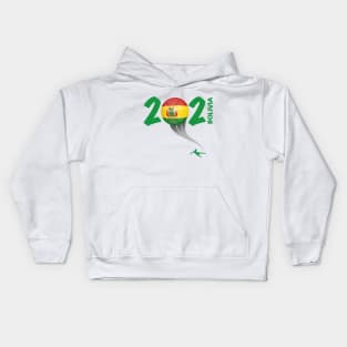 Bolivia Copa America Soccer 2021 Kids Hoodie